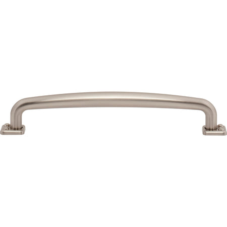 Atlas A543-BRN: 6-5/16" cc Benning D-Handle Cabinet Pull - Brushed Nickel