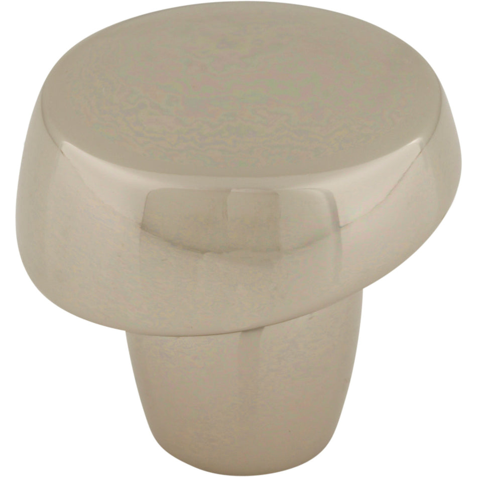 Top Knobs TK3131PN: 1-1/4" Florham Round Cabinet Knob - Polished Nickel