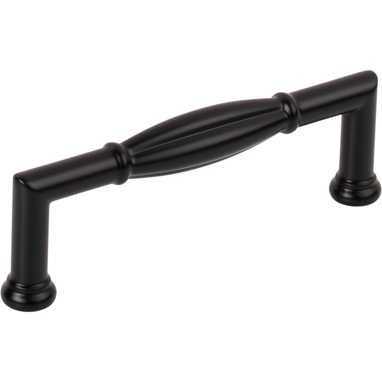Jeffrey Alexander 686-96MB: 96mm cc Southerland Bar Cabinet Pull - Matte Black