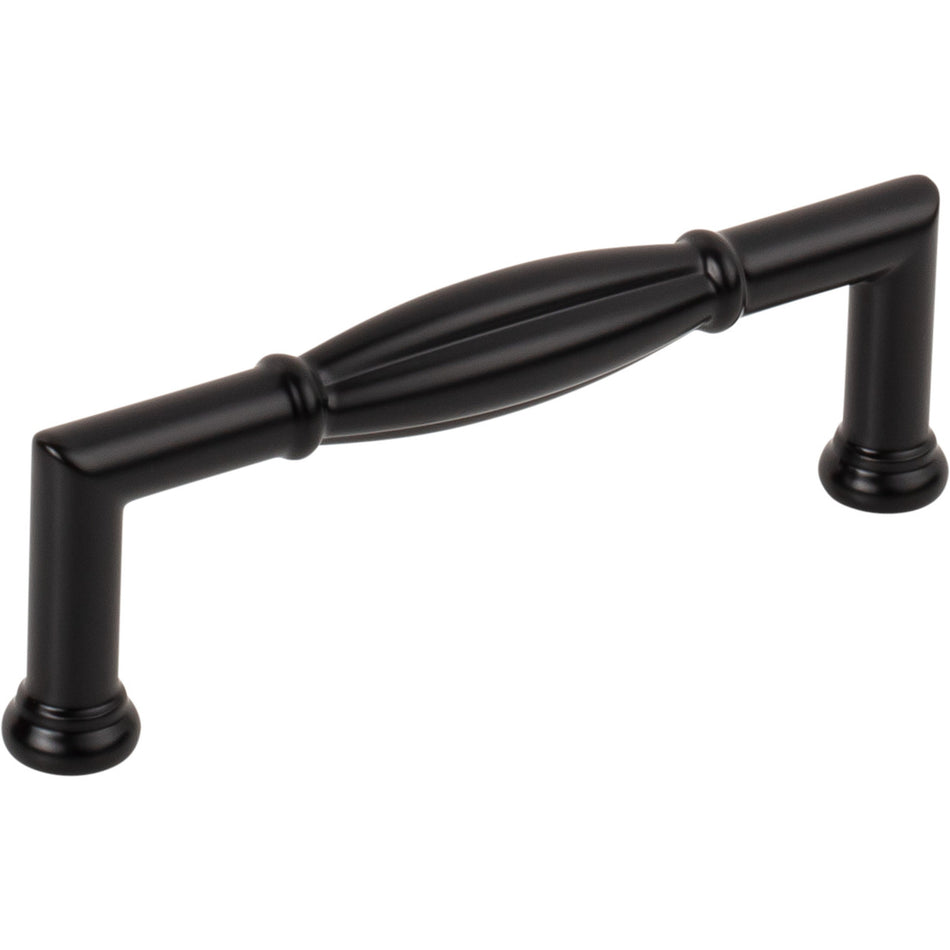 Jeffrey Alexander 686-96MB: 96mm cc Southerland Bar Cabinet Pull - Matte Black