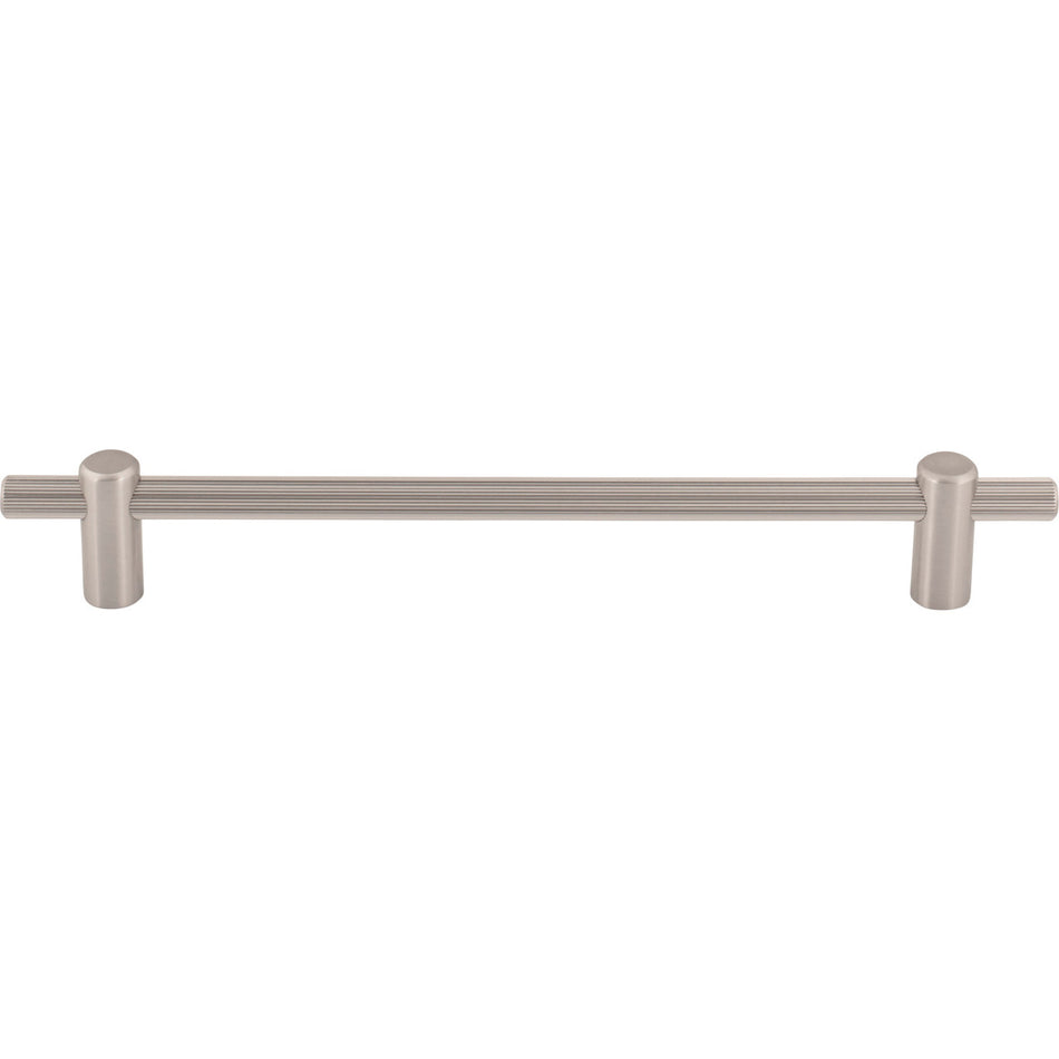 Top Knobs TK3255BSN: 7-9/16" cc Dempsey Bar Cabinet Pull - Brushed Satin Nickel