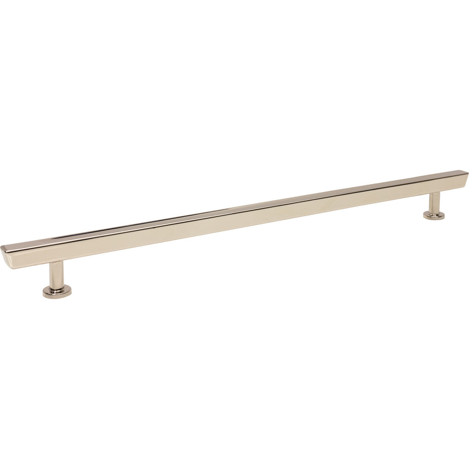 Atlas 446-PN: 18" cc Conga Appliance Pull - Polished Nickel