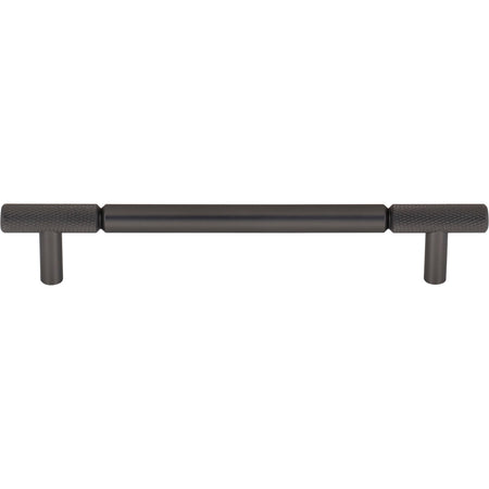 Top Knobs TK3242AG: 6-5/16" cc Prestwick Bar Cabinet Pull - Ash Grey