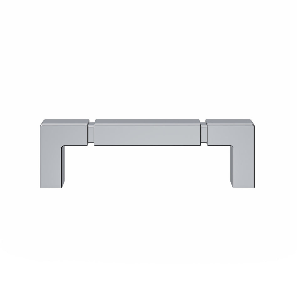 Top Knobs TK3210PC: 3-3/4" cc Lawrence Cabinet Pull - Polished Chrome