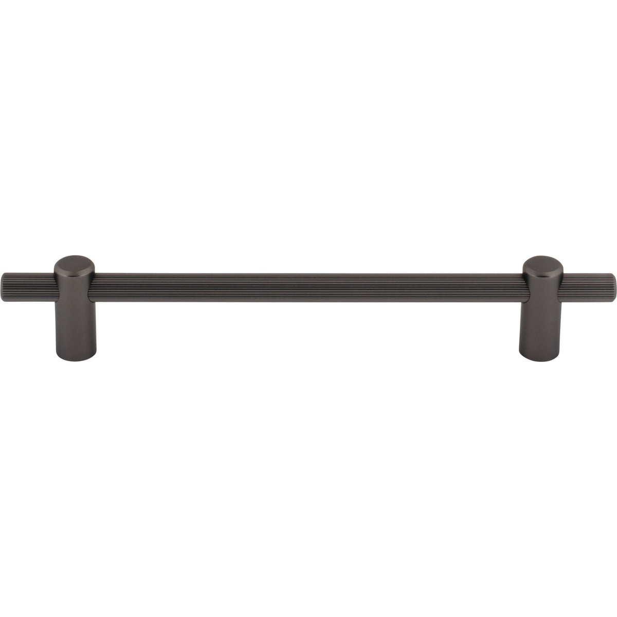 Top Knobs TK3254AG: 6-5/16" cc Dempsey Bar Cabinet Pull - Ash Grey
