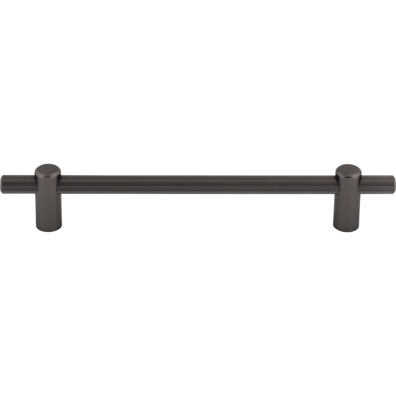 Top Knobs TK3254AG: 6-5/16" cc Dempsey Bar Cabinet Pull - Ash Grey