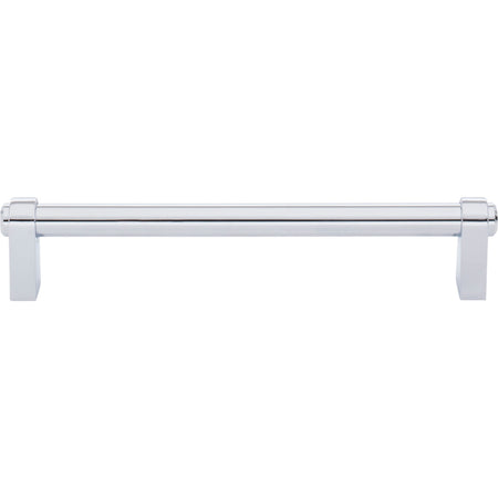 Top Knobs TK3212PC: 6-5/16" cc Lawrence Cabinet Pull - Polished Chrome
