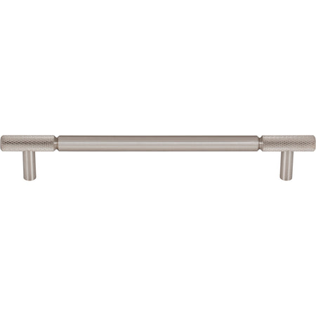 Top Knobs TK3243BSN: 7-9/16" cc Prestwick Bar Cabinet Pull - Brushed Satin Nickel