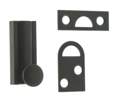 IDH Brass 11041-019: 1-1/2" Classic Surface Bolt - Matte Black