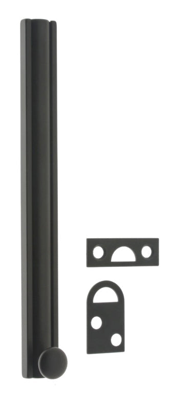 IDH Brass 11066-10B: 8" Classic Surface Bolt - Oil-Rubbed Bronze