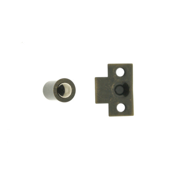 IDH Brass 12040-005: 3/4" Mini Ball Catch - Antique Brass