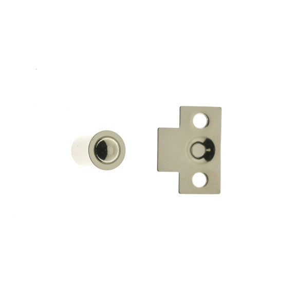 IDH Brass 12040-014: 3/4" Mini Ball Catch - Bright Nickel