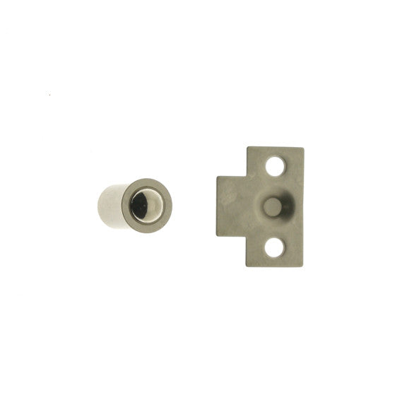IDH Brass 12040-015: 3/4" Mini Ball Catch - Satin Nickel