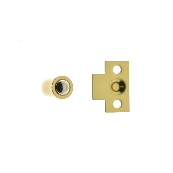 IDH Brass 12040-3NL: 3/4" Mini Ball Catch - Unlacquered Polished Brass