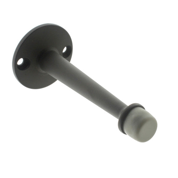 IDH Brass 13004-10B: 3-3/4" Solid Brass Door Stop - Oil Rubbed Bronze