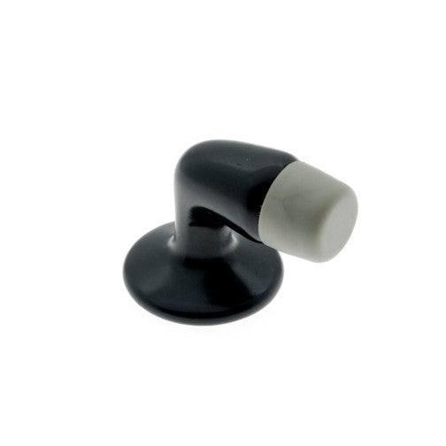 IDH Brass 13007-019: 1-3/8" Gooseneck Mini Door Stop - Matte Black