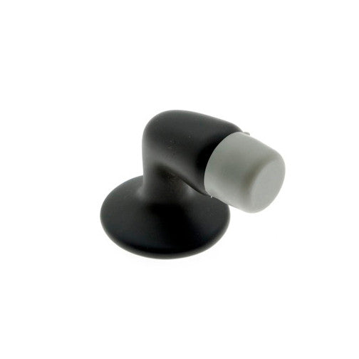 IDH Brass 13007-10B: 1-3/8" Gooseneck Mini Door Stop - Oil Rubbed Bronze