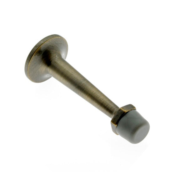 IDH Brass 13010-005: 3-1/4" Arrow Base Door Stop - Antique Brass