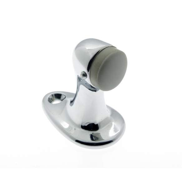 IDH Brass 13014-026: 2-7/8" Large Gooseneck Door Stop - Polished Chrome