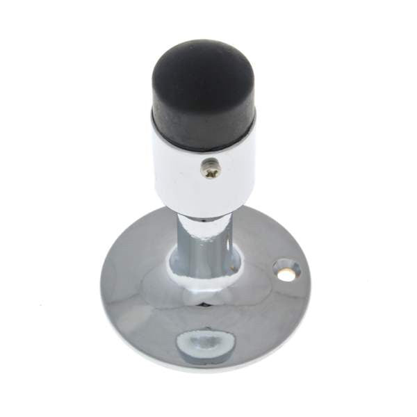 IDH Brass 13018-026: 3-3/4" Cup Door Stop - Polished Chrome