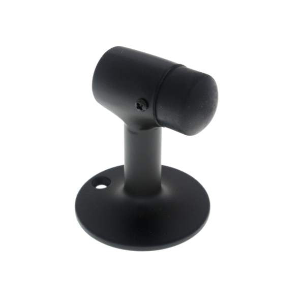 IDH Brass 13022-019: 3-1/8" Canon Door Stop - Matte Black