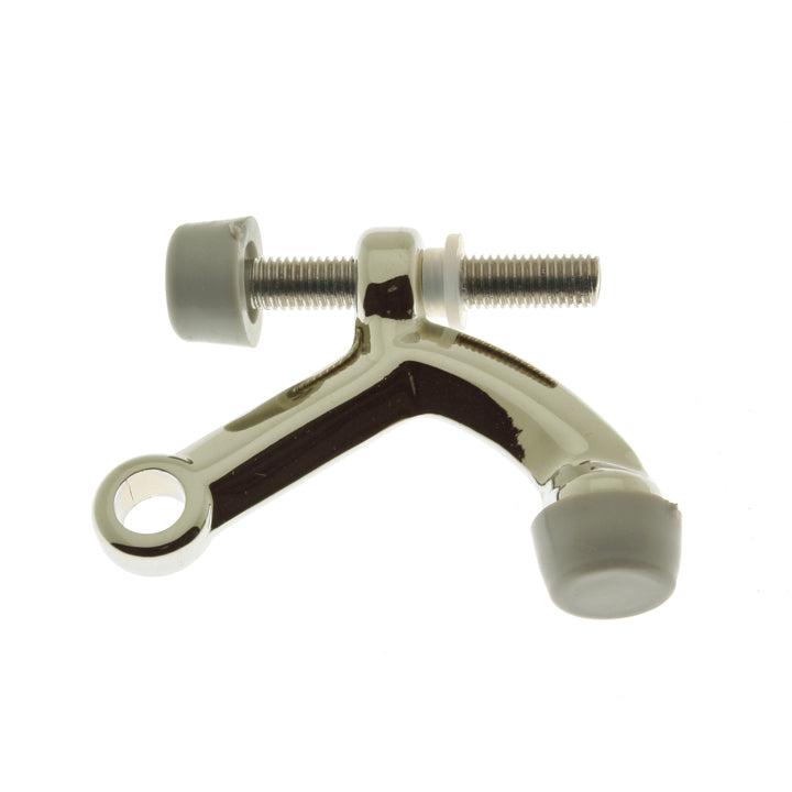 IDH Brass 13029-014: 2-1/2" Hinge Pin Door Stop - Bright Nickel