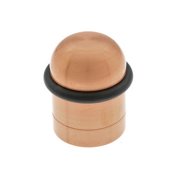 IDH Brass 13080-008: 1-3/4" Bullet Door Stop - Bright Copper