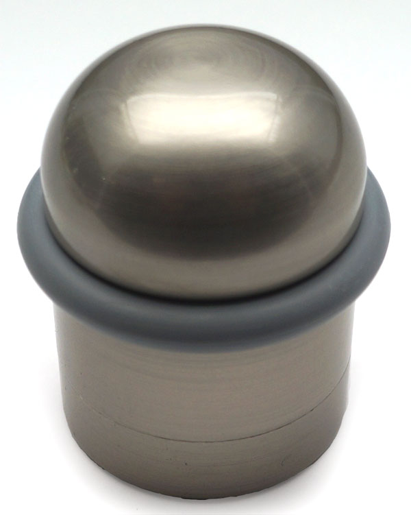 IDH Brass 13080-015: 1-3/4" Bullet Door Stop - Satin Nickel