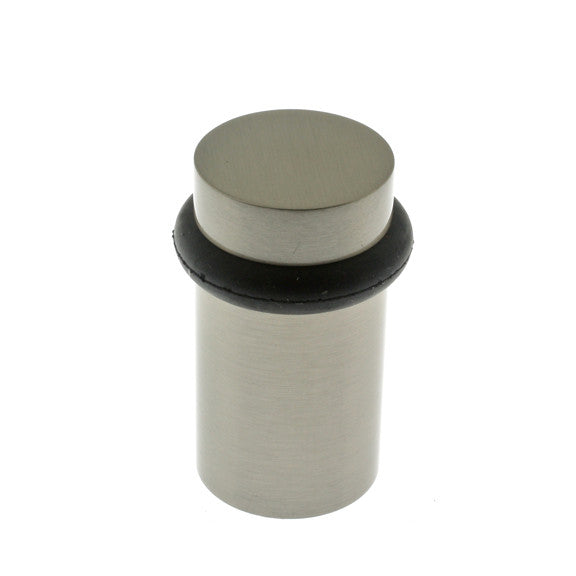 IDH Brass 13087-015: 2-1/4" Flat Top Door Stop Ring Design - Satin Nickel