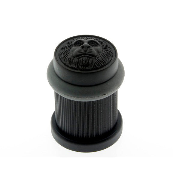 IDH Brass 13090-10B: 2" Lion Head Bullet Door Stop - Oil Rubbed Bronze
