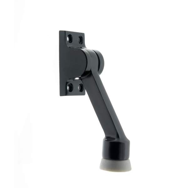 IDH Brass 13100-019: 4-1/2" Door Kick Stop - Matte Black