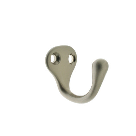 IDH Brass 17014-015: 1-3/8" Single Wall Hook - Satin Nickel