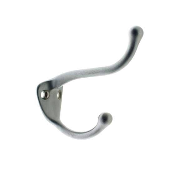 IDH Brass 17020-26D: 2-3/4" Coat & Hat Hook - Satin Chrome