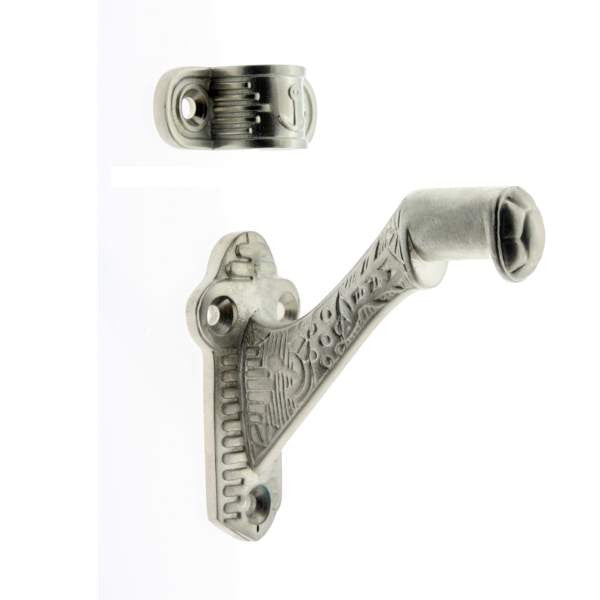 IDH Brass 18016-015: 3" Windsor Hand Rail Bracket - Satin Nickel