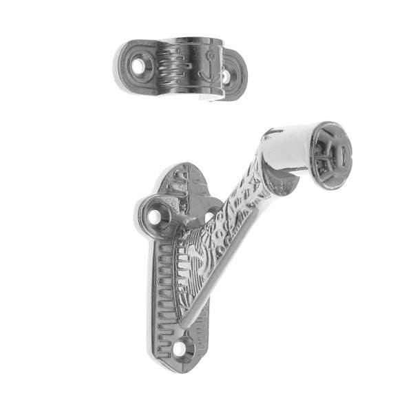 IDH Brass 18016-026: 3" Windsor Hand Rail Bracket - Polished Chrome