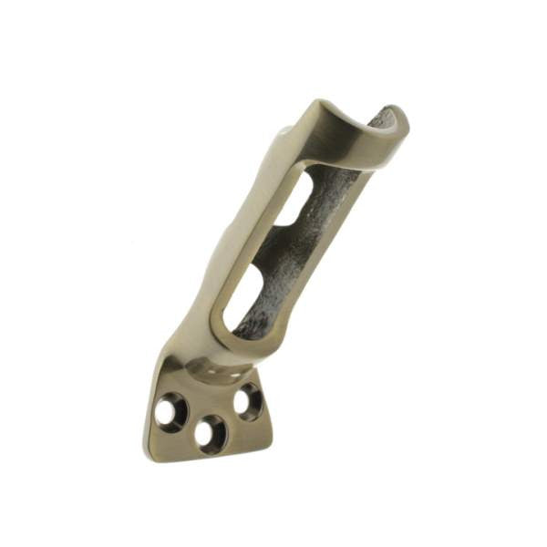 IDH Brass 18050-005: 4-3/4" Sturdy Flag Pole Holder - Antique Brass