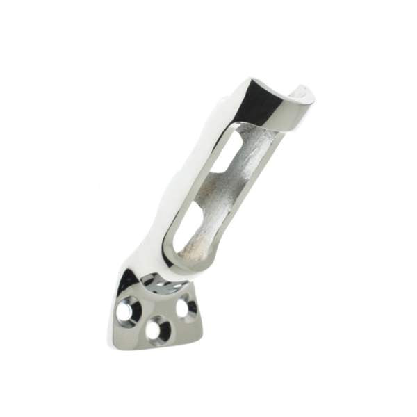 IDH Brass 18050-026: 4-3/4" Sturdy Flag Pole Holder - Polished Chrome