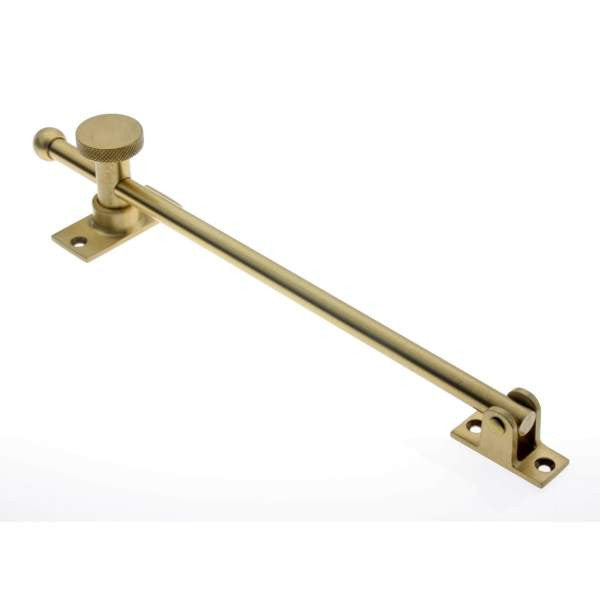 IDH Brass 21001-004: 10" Swing Casement Adjuster for Windows - Satin Brass