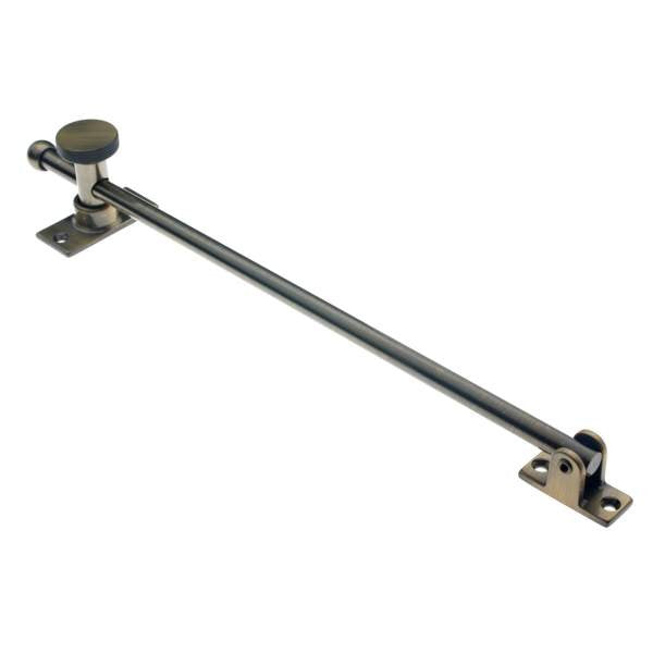 IDH Brass 21002-005: 12" Swing Casement Adjuster for Windows - Antique Brass