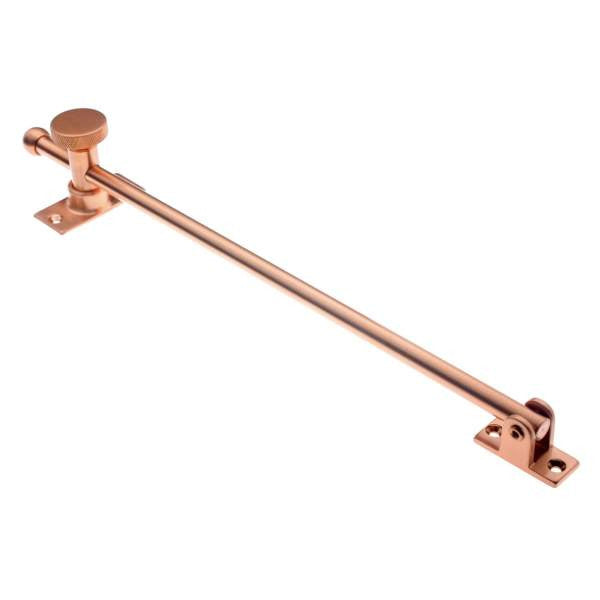 IDH Brass 21002-008: 12" Swing Casement Adjuster for Windows - Bright Copper