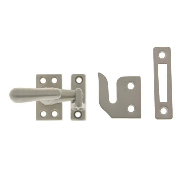 IDH Brass 21013-015: 1-9/16" Casement Fastener for Windows - Satin Nickel