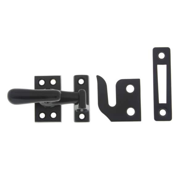 IDH Brass 21013-019: 1-9/16" Casement Fastener for Windows - Matte Black