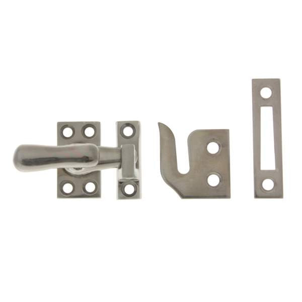 IDH Brass 21013-15A: 1-9/16" Casement Fastener for Windows-Antique Nickel