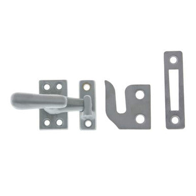 IDH Brass 21013-26D: 1-9/16" Casement Fastener for Windows - Satin Chrome