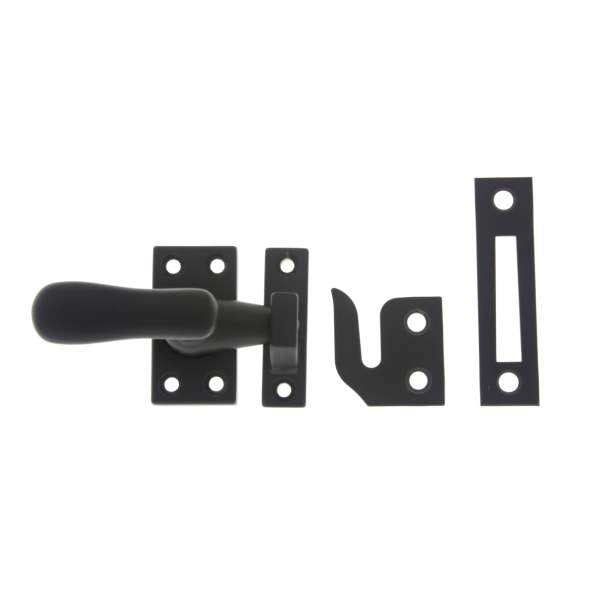 IDH Brass 21014-019: 2" Casement Fastener for Windows - Matte Black