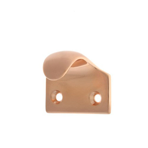 IDH Brass 21051-008: 1-3/4" Solid Brass Sash Lift for Windows - Bright Copper