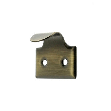 IDH Brass 21066-005: 1-5/8" Wrought Brass Window Sash Hook Lift - Antique Brass