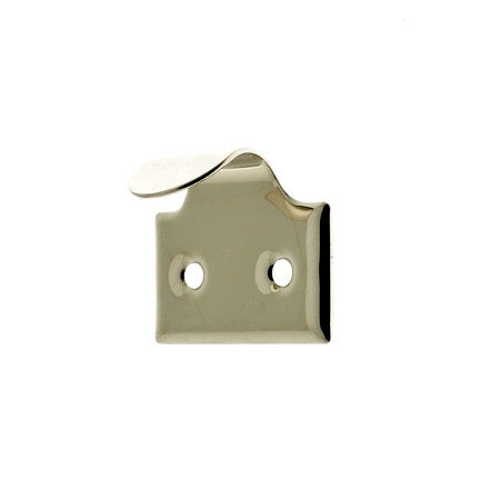 IDH Brass 21066-014: 1-5/8" Wrought Brass Window Sash Hook Lift - Bright Nickel