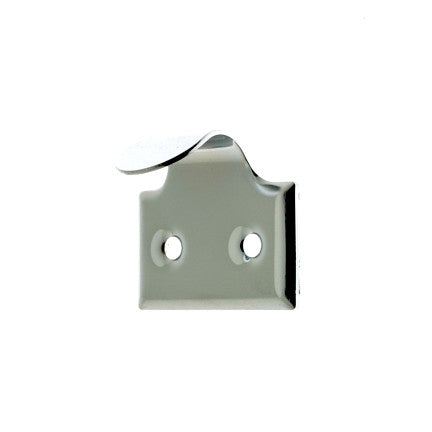 IDH Brass 21066-026: 1-5/8" Wrought Brass Window Sash Hook Lift - Polished Chrome