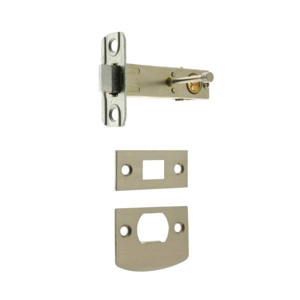 IDH Brass 21120V-015: 2-3/8" Backset Privacy Tubular Latch Set - Satin Nickel